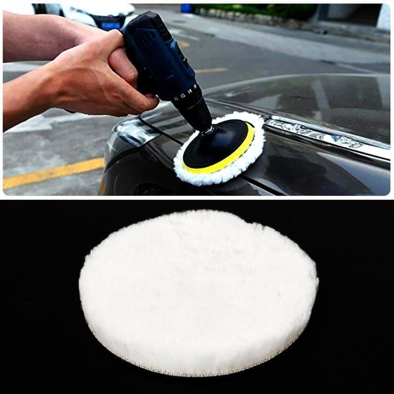 Set of 5 Car Polishing Buffing Wheel Pads for Auto Paint Care Useful for Drills