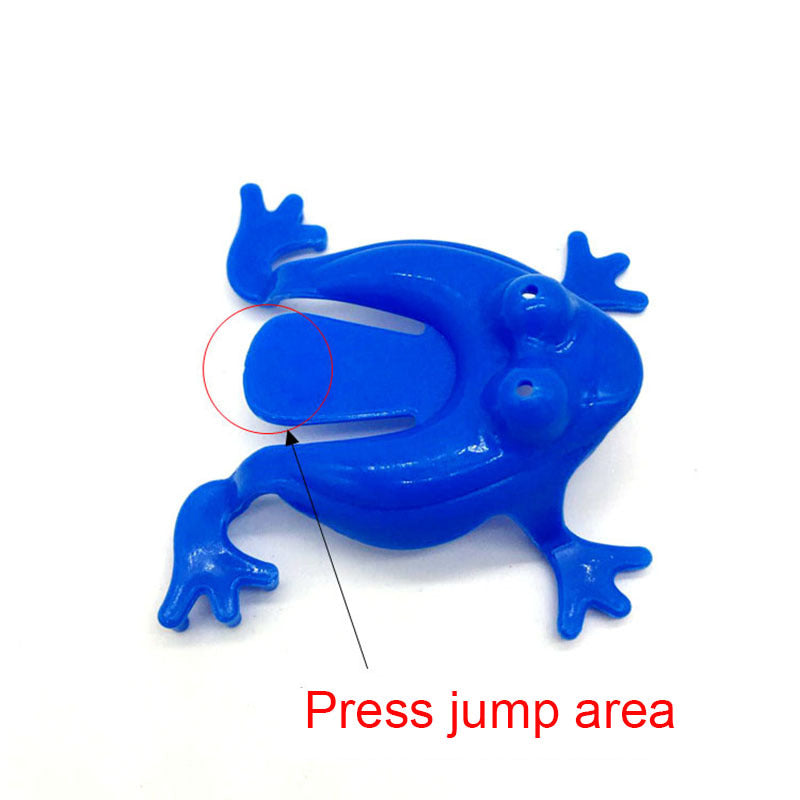 20 FunBounce Fidget Jumping Frogs: Bolalar uchun plastik stressni kamaytiruvchi o'yinchoqlar, ideal bayram partiyalari uchun sovg'alar, elektr talab qilinmaydi, tuklarsiz