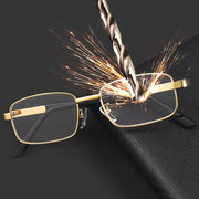 Unisex Reading Glasses with Scratch-Resistant Lenses and Full Alloy Frame