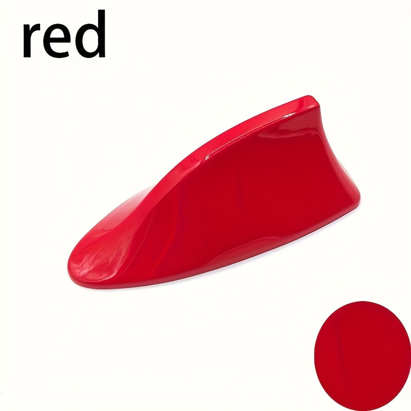 Universal ABS Shark Fin Antenna Roof Mount for Wireless Signal Cover in Multiple Colors