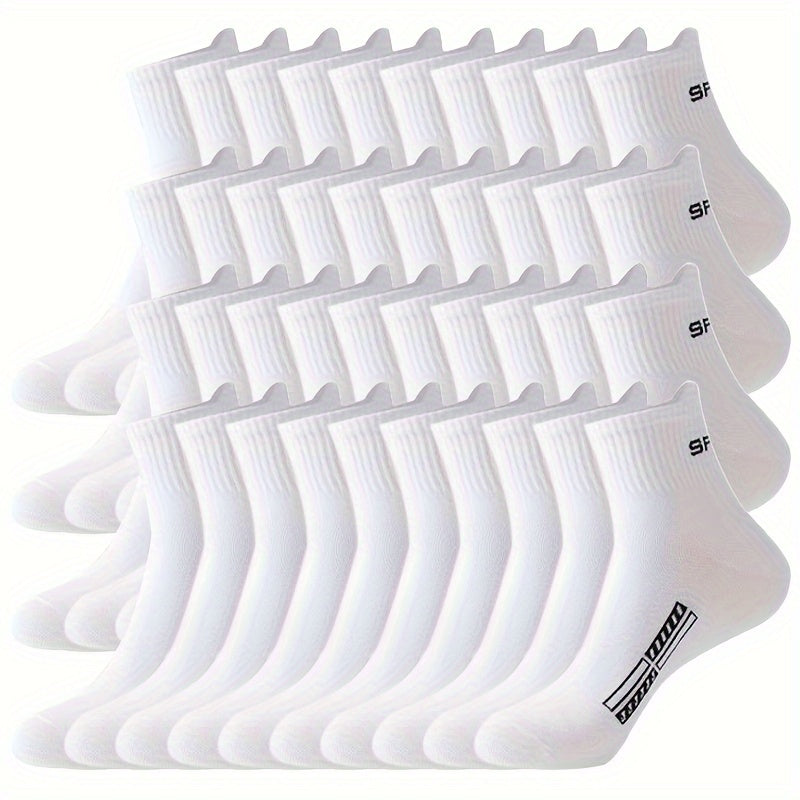 40 ta qora erkaklar uchun o'rtacha balandlikdagi paypoqlar, nafas oladigan, ribbed tuzilishga ega, polyester va spandeks aralashmasidan tayyorlangan, faqat qo'l bilan yuvish tavsiya etiladi.