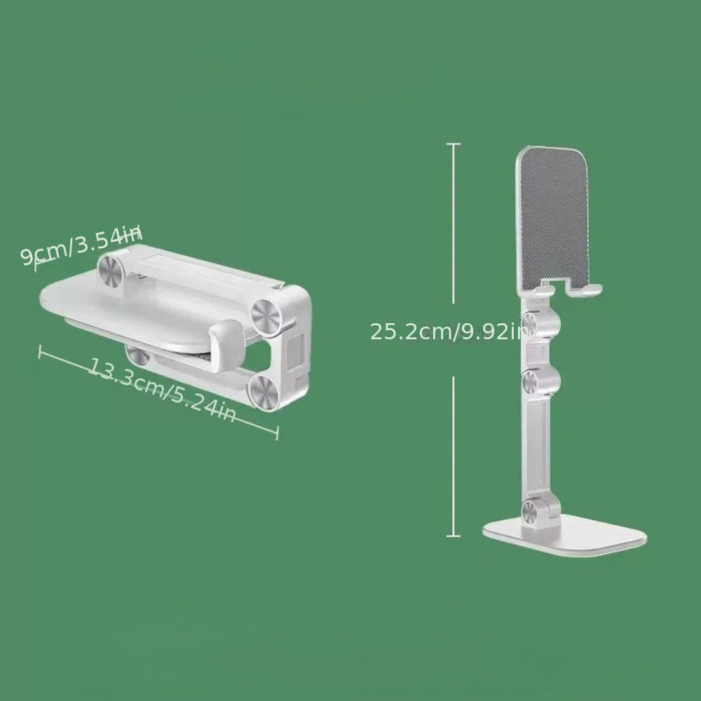 Soporte ajustable y plegable para teléfono de plástico para ver dramas, accesorio portátil para escritorio