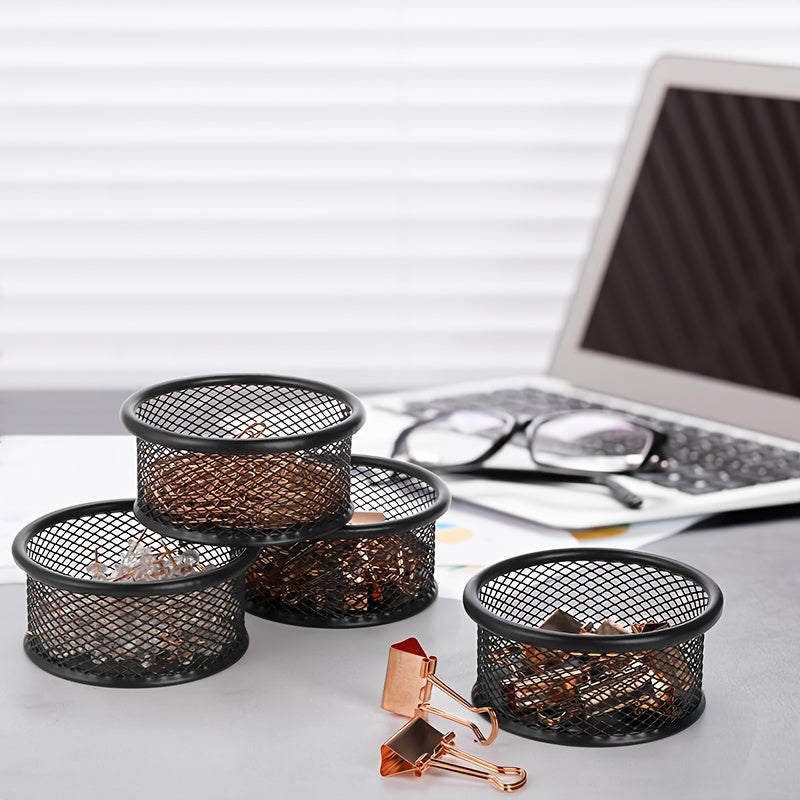 Desk Organizer Storage Box for Paperclips and Push Pins