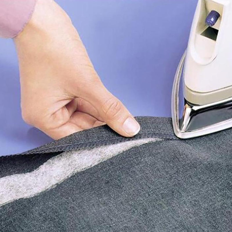 Ikki tomonlama issiq eriydigan yopishqoq interlining ruloni tikuv uchun 50M