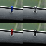 Car Interior Lock Knob Button Locking Pins 5 Colors Aluminum Automotive Accessory