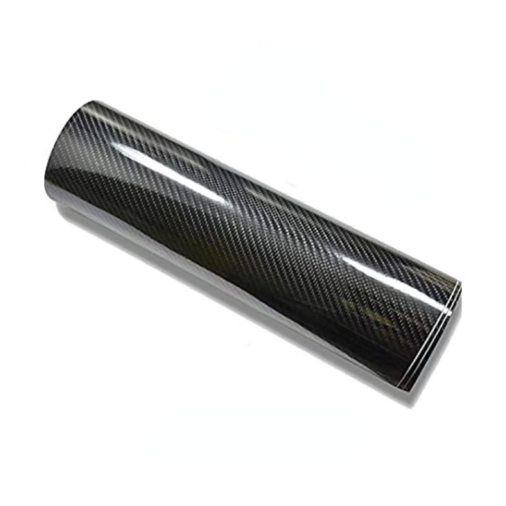Motorcycle Carbon Fiber Sticker Waterproof Glossy Vinyl Decal Roll Multi Size