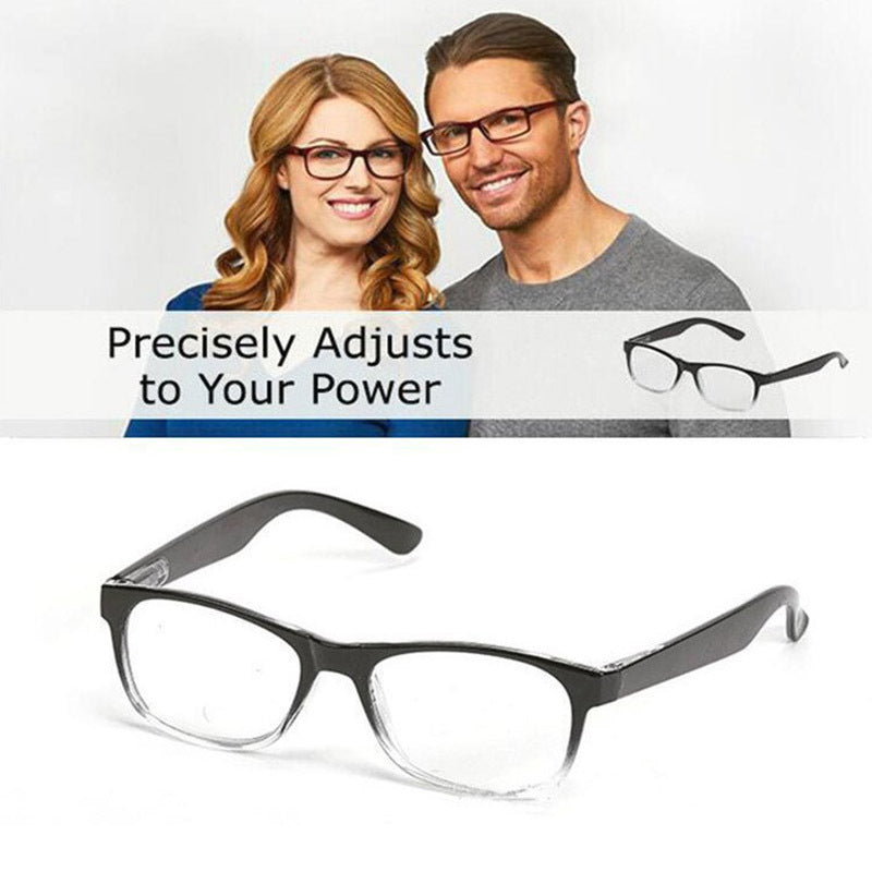 Women Men Autofocus Reading Glasses Resin Multifocal Presbyopic Eyeglasses