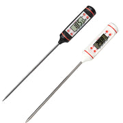 Digital Food Thermometer for Meat Water Oil with Stainless Steel Probe