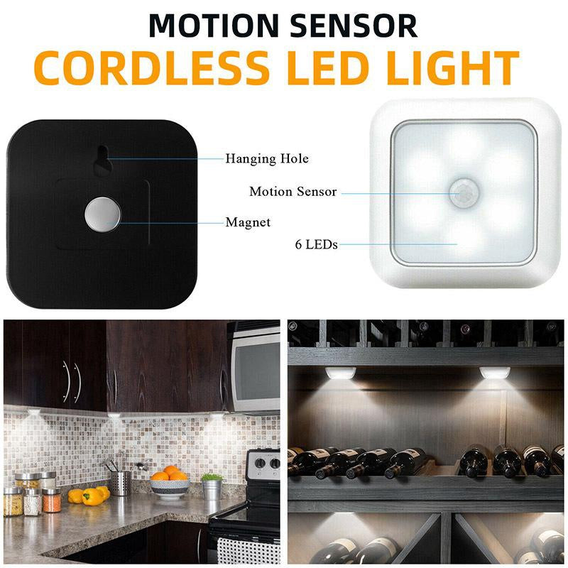 Wireless LED Interior Light for RV Closet Cabinet Night Motion Sensor Lamp