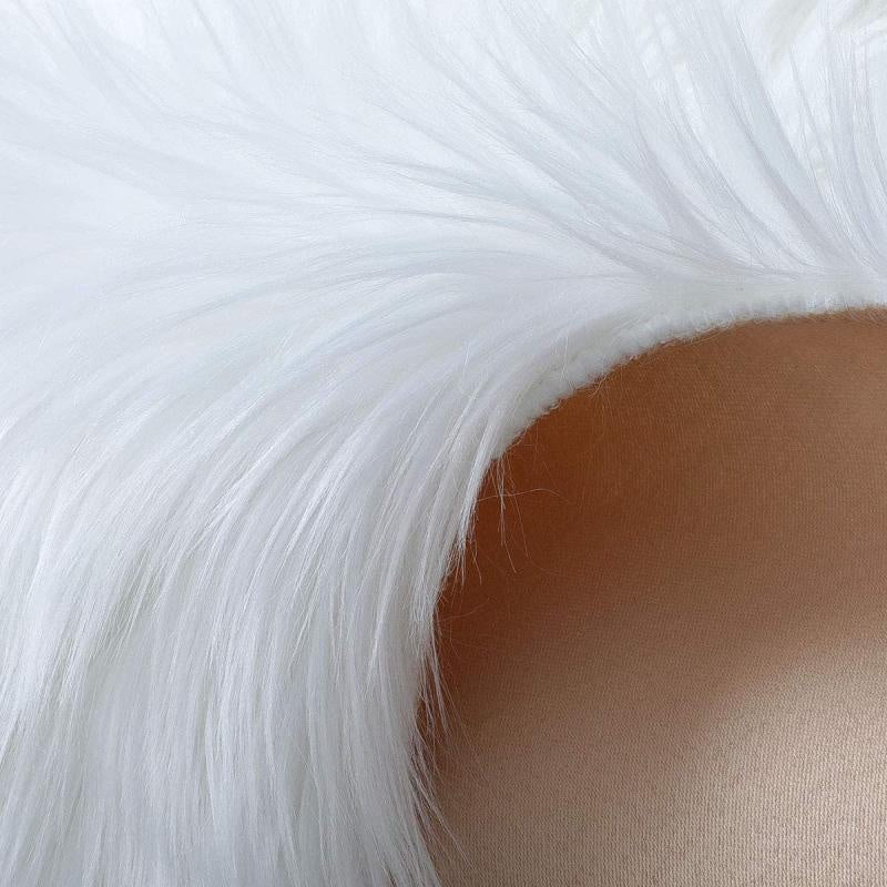 Alfombra de piel de oveja de imitación súper suave y esponjosa para cama, sofá, suelo, decoración de guardería