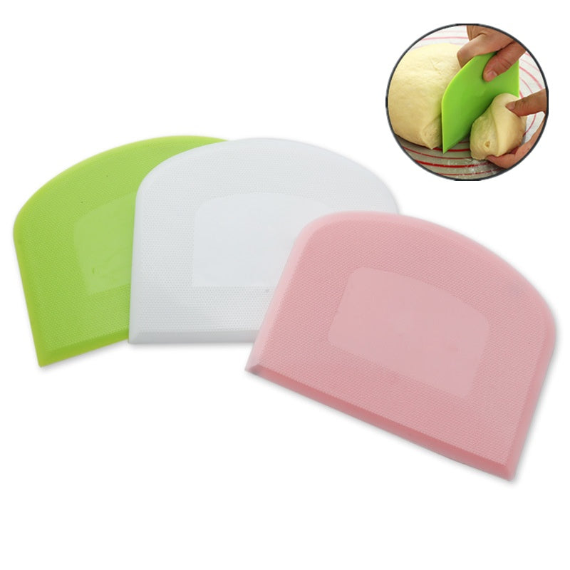 Plastic Cake Spatula and Dough Knife Baking Tool for Icing and Butter