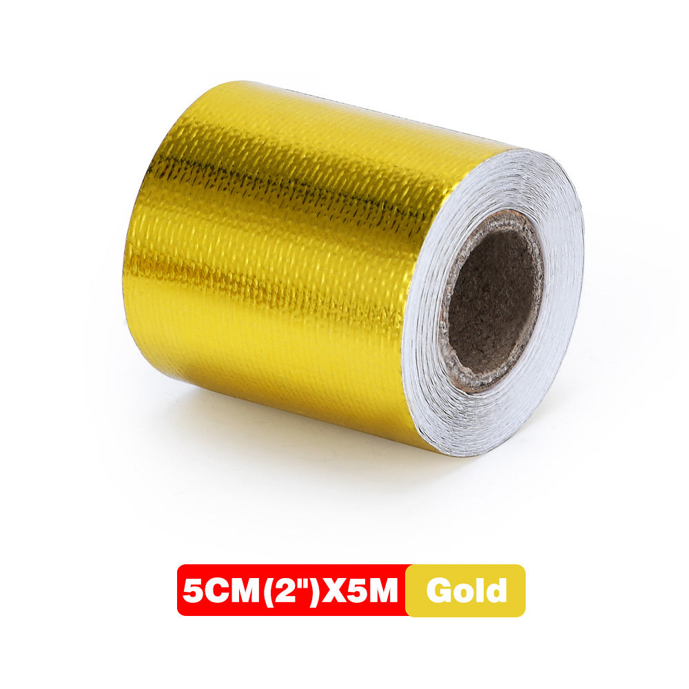 2 Inch Thermal Exhaust Wrap Heat Shield Reflective Heat Barrier Self Adhesive
