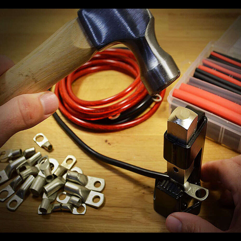 Electrician Wire Terminal Crimper Pliers for 16 to 3/0 AWG Copper