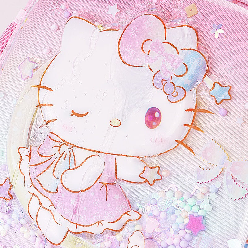 Kids School Backpack for Girls Lightweight Toddler Primary School Bag for First and Second Grade