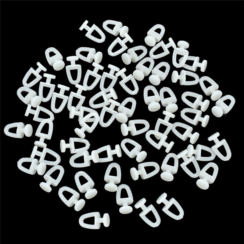 Plastic Curtain Track Rollers for Home Window Curtains 20 Pack