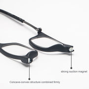 Magnetic Reading Glasses with Adjustable Neck Lanyard for Men and Women