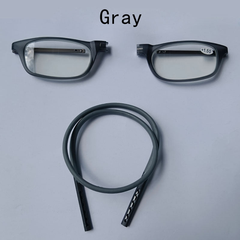 Magnetic Reading Glasses with Adjustable Neck Lanyard for Men and Women