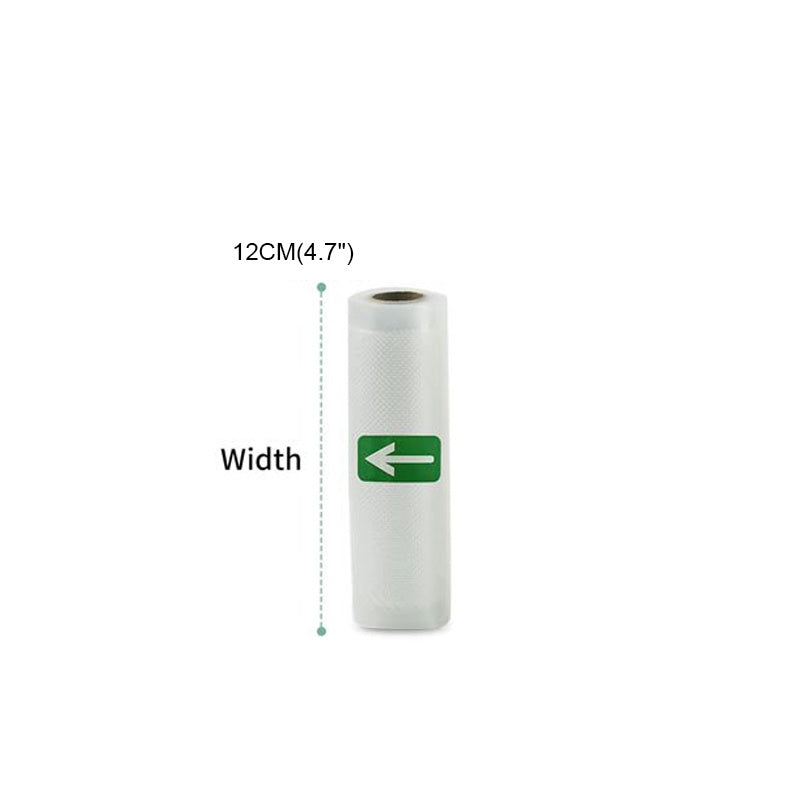 Rollos y bolsas selladoras de vacío duraderos, de grado alimenticio, para mantener la frescura, con envoltorio engrosado