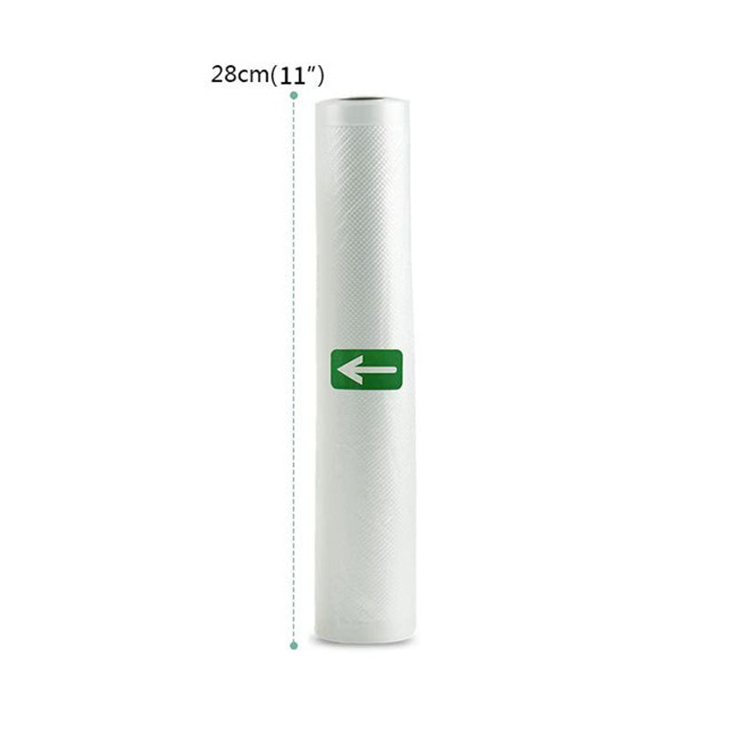 Rollos y bolsas selladoras de vacío duraderos, de grado alimenticio, para mantener la frescura, con envoltorio engrosado