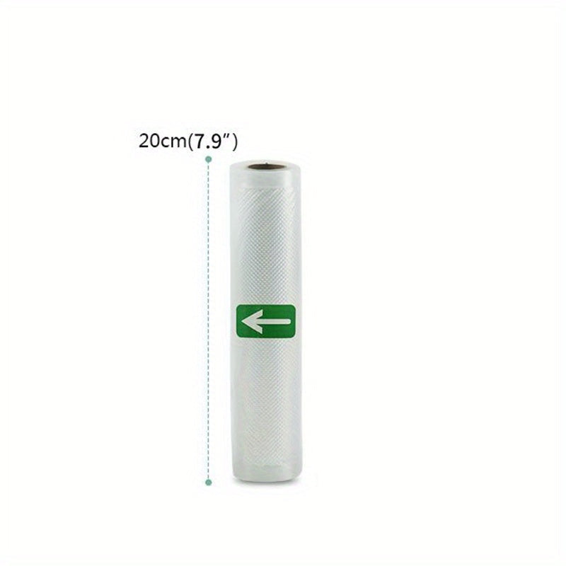 Rollos y bolsas selladoras de vacío duraderos, de grado alimenticio, para mantener la frescura, con envoltorio engrosado