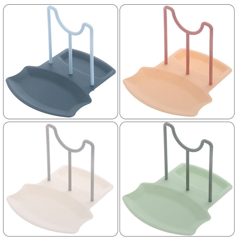 Zarur Oshxona Aksesuar: 1-Dona Stol usti Oshxona Tashkiliy - Kichik Idish Rack, Qozon Qopqog'i Uslubi, Asboblar Saqlash Rack, Sho'rva Qoshig'i O'rnash, va O'tirgan Qoshig'lar Uslubi.