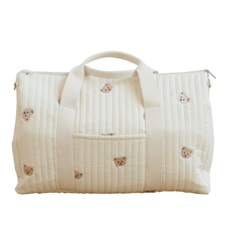 Travel Bag for Women with Elegant Embroidery, Spacious and Convenient