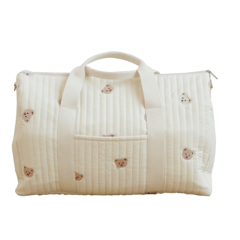 Travel Bag for Women with Elegant Embroidery, Spacious and Convenient