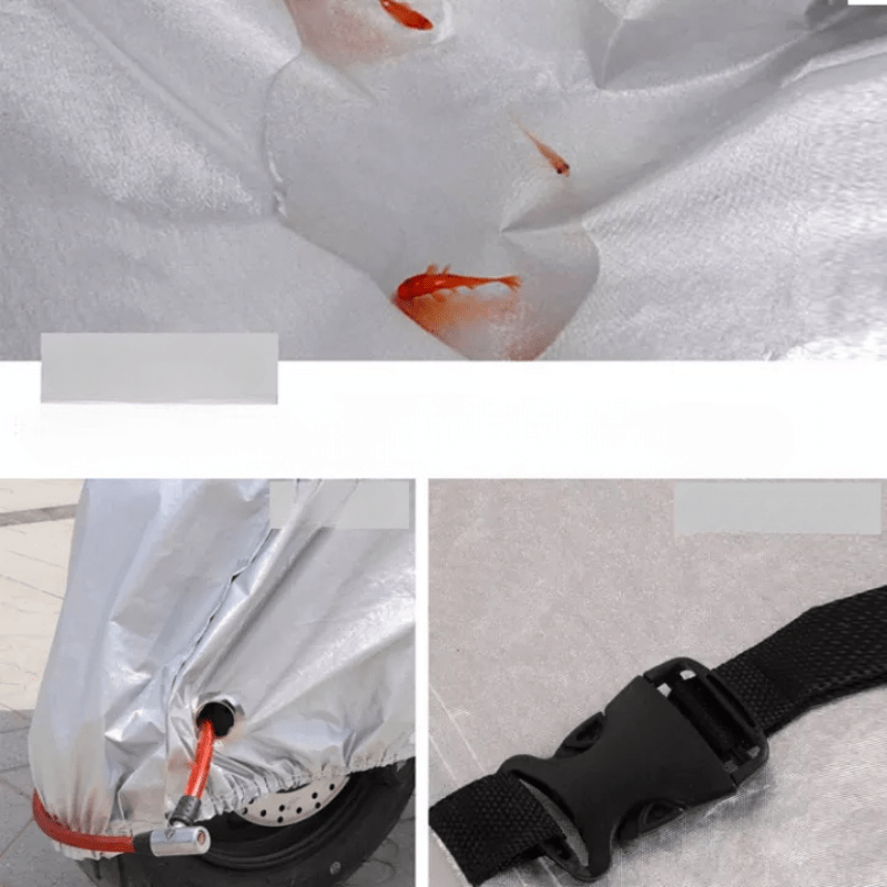 Motorcycle Protective Cover Fabric Large Bike Shield Weather-Resistant