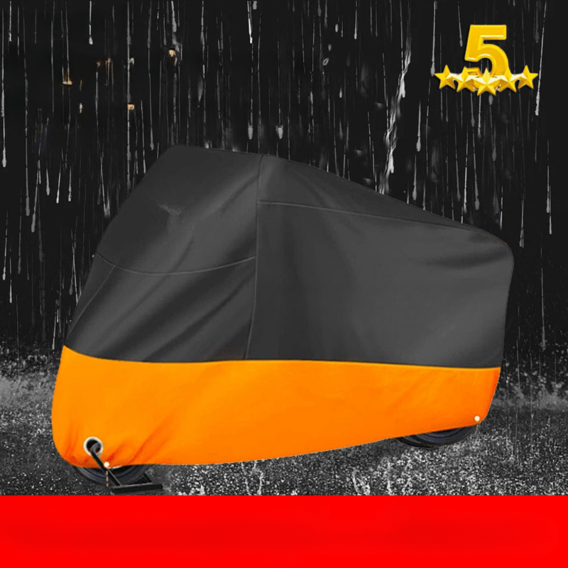 Motorcycle Protective Cover Fabric Large Bike Shield Weather-Resistant