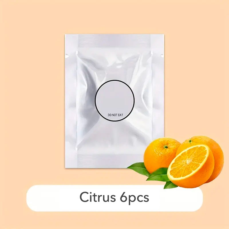 6-Piece Car Air Freshener Set Refill Vent Perfume Long-Lasting Scent