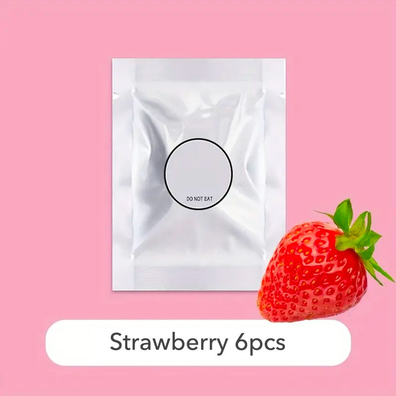 6-Piece Car Air Freshener Set Refill Vent Perfume Long-Lasting Scent