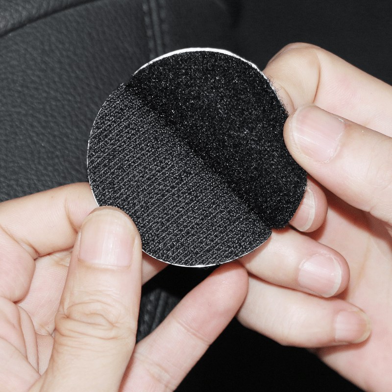 Car Floor Mats and Rug Gripper Tape Set in Black and White for Securing Rugs