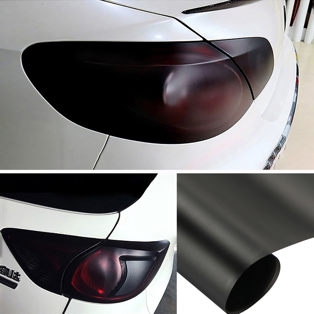 Automotive Vinyl Car Tint Sheet 30x200cm Smoke Headlight Taillight Decal