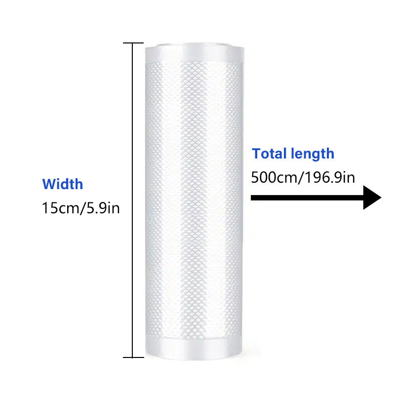 Bolsas de vacío para alimentos para máquina de envasado al vacío, conservación de alimentos, extensión de la vida útil