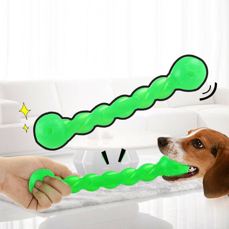 Rubber Chew Toy for Medium to Large Dogs Aggressive Chewers Durable Interactive Textured