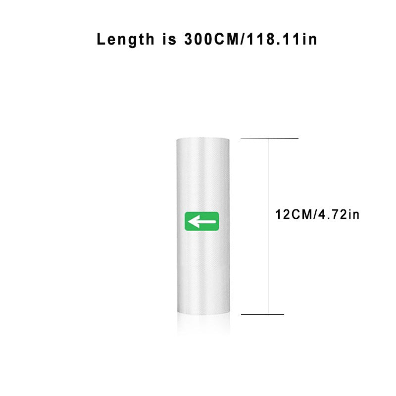 "Vakuum muhrlangan saqlash sumkalari, oziq-ovqatni saqlash uchun 1 rolik - 14.99x500.38 sm, saqlash, ovqat tayyorlash, sous vide, oshxona tashkiloti uchun mukammal - ushbu ko'p funksiyali aksessuarlar bilan oshxonangizni yaxshilang."