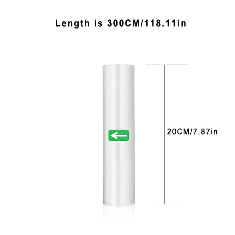 "Vakuum muhrlangan saqlash sumkalari, oziq-ovqatni saqlash uchun 1 rolik - 14.99x500.38 sm, saqlash, ovqat tayyorlash, sous vide, oshxona tashkiloti uchun mukammal - ushbu ko'p funksiyali aksessuarlar bilan oshxonangizni yaxshilang."