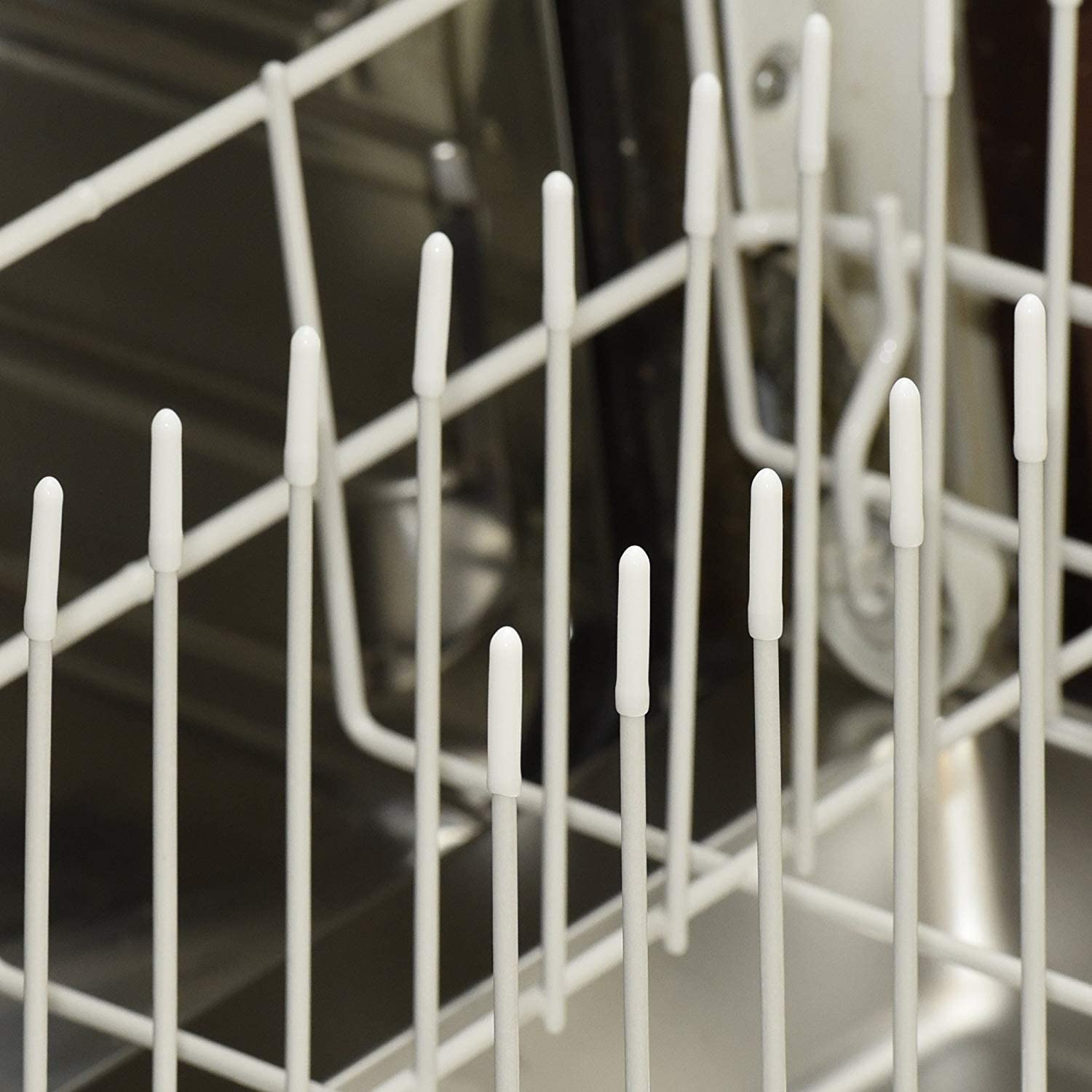 Cubiertas para estantes de lavavajillas, tapas redondas flexibles de 1.5/2.49cm para organizar cables