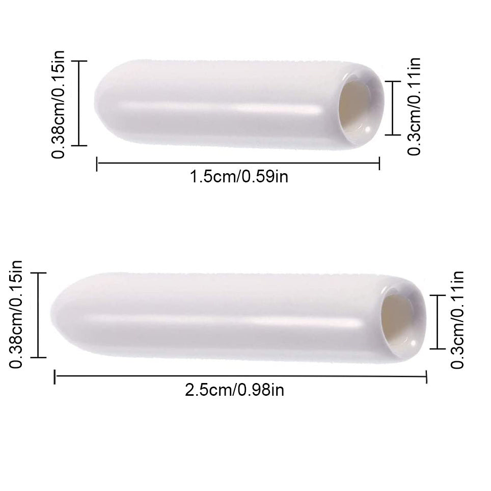 Cubiertas para estantes de lavavajillas, tapas redondas flexibles de 1.5/2.49cm para organizar cables
