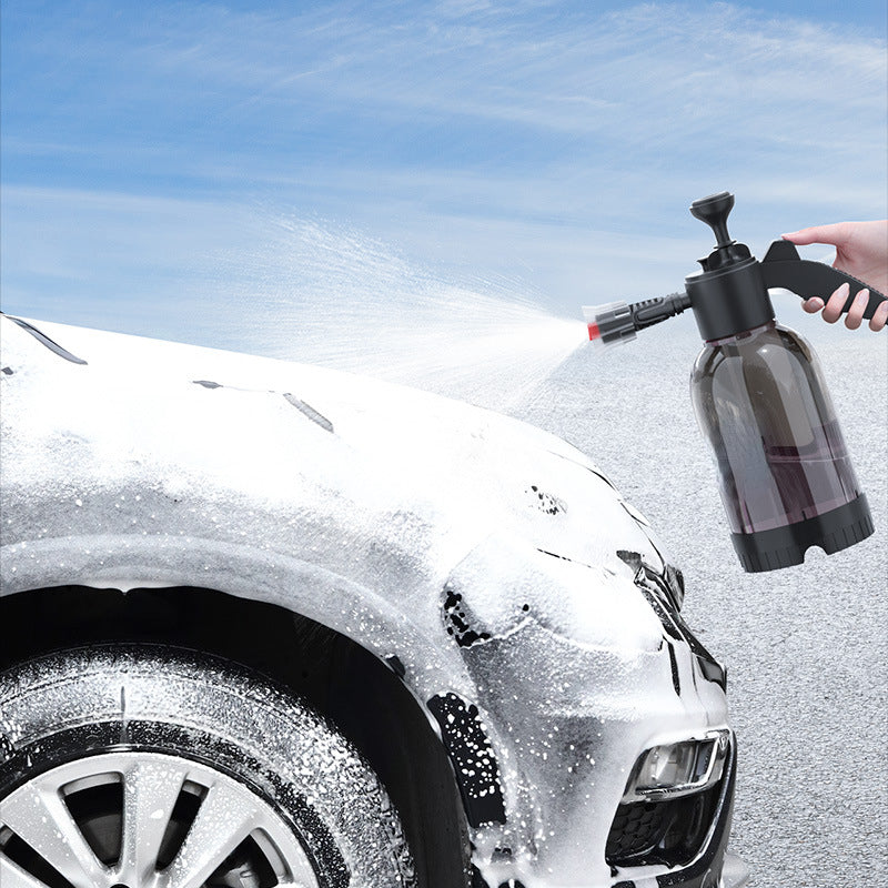 2L Handheld Car Wash Foam Sprayer Pressure Pump for Auto and Gardening