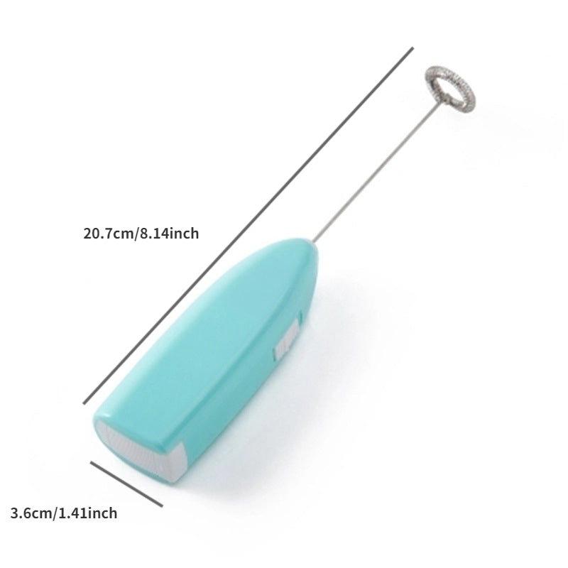 Electric Handheld Egg Beater - Stainless Steel, Compact, Multi-Use
