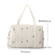 Maternity Shoulder Bag Korean Style Diaper Bag Large Capacity Portable Stroller Bag