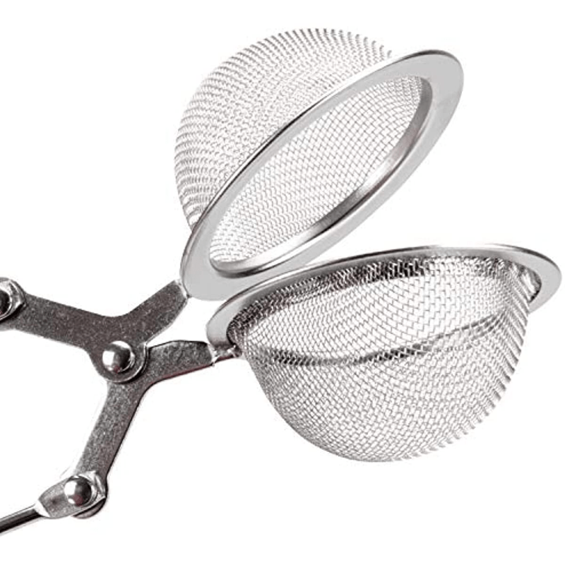 Set of 2 Stainless Steel Tea Infusers Large Ball Mesh Strainers for Loose Leaf Tea