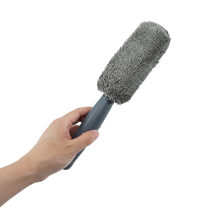 Portable Car Wash Brush with Ergonomic Handle for Auto Detailing