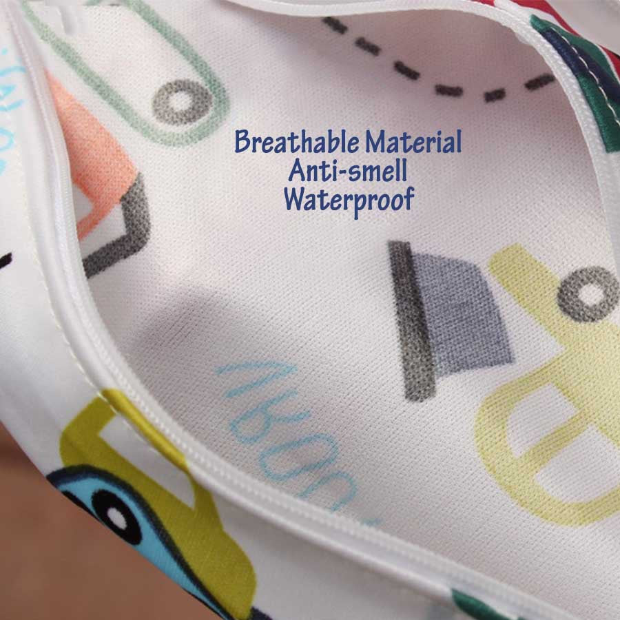 Waterproof Nylon Diaper Bag Organizer for Strollers with Large Capacity