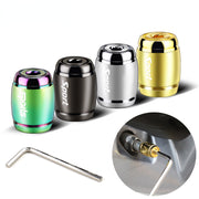 Universal Zinc Alloy Anti-Theft Tire Valve Stem Caps for Car Wheels