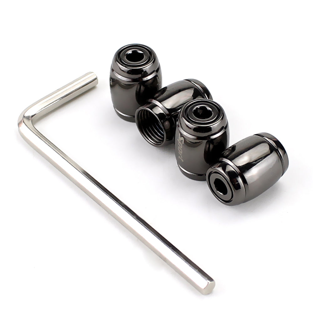 Universal Zinc Alloy Anti-Theft Tire Valve Stem Caps for Car Wheels