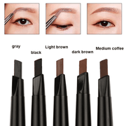 Women Eyebrow Tint Makeup Waterproof Long-Lasting Black Brown Eyebrow Pencil