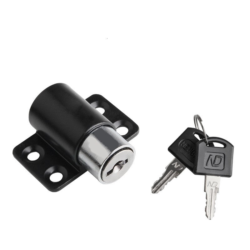 Oyna eshigi qulfi pin, oq, o'g'irlashga qarshi qulfi, kalit bilan, RV to'siqlari uchun