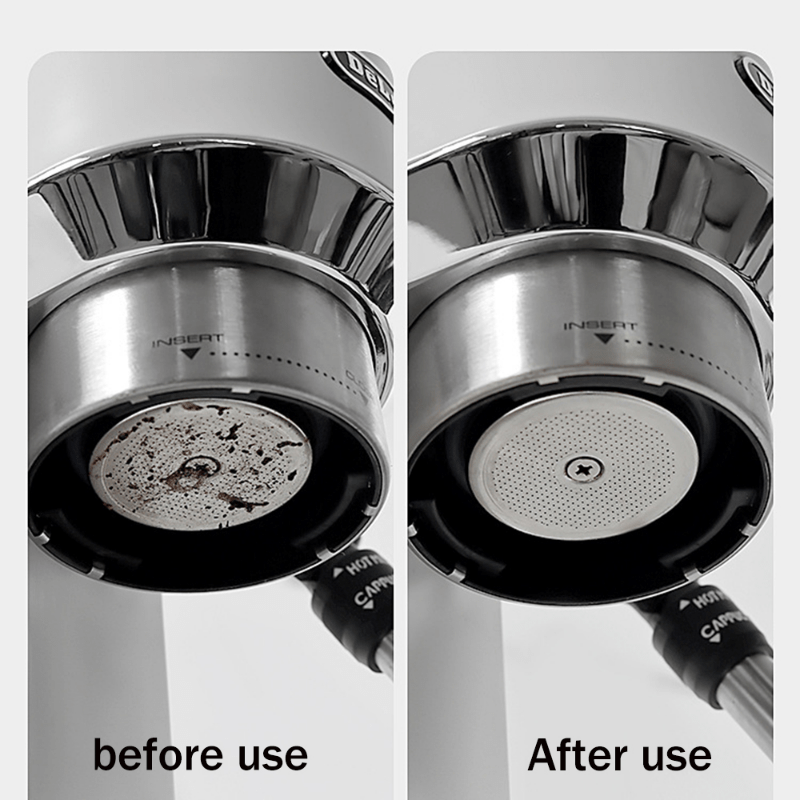 Filtros de papel para café 100 unidades para máquinas de espresso, cesta de 51/53/58mm